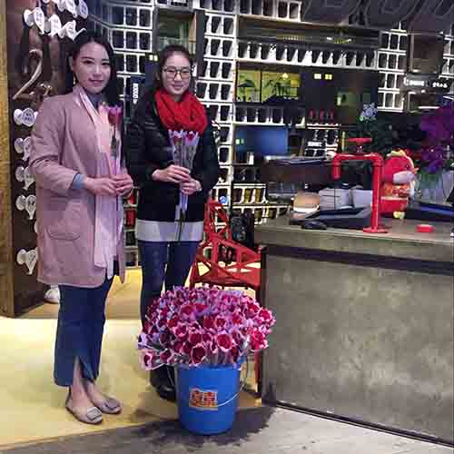 茶桔便总部“女王节”现场直击